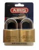 Abus Brass Padlock 50mm 4 Pack KA Blister Photo