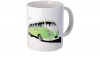 Pappa Joe PepperSt - Novelty Printed Mug 330ml - Old School Green Van Photo