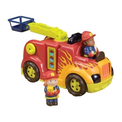 B toys B Toys Fire Flyer Lights Sounds Fire Truck Open Box