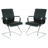 The Office Chair Corp TOCC Black Square Pad Visitors' Office Chairs - Set of 2 per box Photo