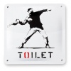 Donkey Products Offline Apps / Toilet Blechschild / Tin-Plate Sign Photo