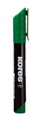Photo of Kores Permanent Marker Green Box of 12