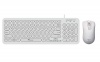 Alcatroz Jellybean U2000 Keyboard and Mouse - White Photo