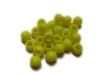BEAD COOL - Plastic Bead Big Hole -Yellow -160 piecess Photo