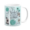 Pappa Joe PepperSt Mug | I Crochet So I Don't Kill People Photo