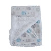 Snuggletime Mink Sherpa Blanket - Blue Photo