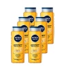 NIVEA Men Boost Shower Gel - Body Wash - 6 x 500ml Photo