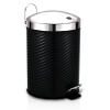Berlinger Haus 12 Litre Stainless Steel Premium Pedal Bin - Black Photo