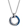 Interlocking Circle Pendant - Men's Necklace Photo