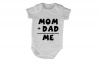 BuyAbility Mom Dad - Short Sleeve - Baby Grow Photo