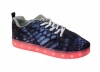Low Top LED Sneakers - Blue Photo
