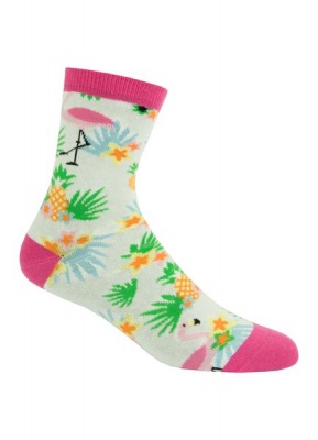 Photo of Fisura Gifts Tropical White Size 35-41 Socks