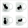 EspressPB Themed Cat `coffee Mug Set Photo