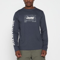Jeep Long Sleeve Logo T Shirt