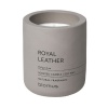 blomus Scented Candle: Royal Leather in Grey Container Fraga 9cm Diameter Photo