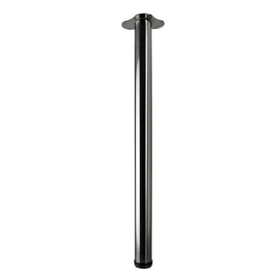 Photo of Table Leg CP 80 x 710 Adjustable - Black Nickel