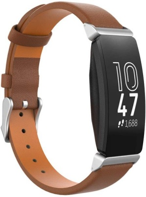 Photo of Fabuloulsy Fit Fabulously Fit Fitbit Inspire HR genuine leather strap