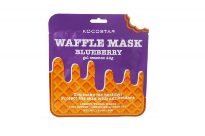 Photo of KOCOSTAR Waffle Mask Blueberry