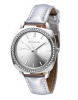 Micaiah Andermatt Leather Ladies Watch - Metallic Silver Photo