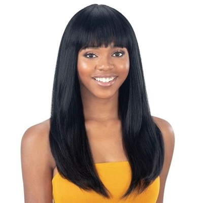 26th Avenue Collection 16 Black Straight Blend Wig