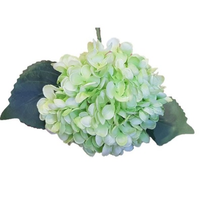 Photo of Seedleme Hydrangea 34cm Green Plastic Artificial Faux Silk Plants by