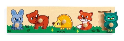 Photo of Djeco Wooden Shape Puzzle - Forest n Co