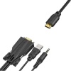 MT ViKI MT-VIKI MT-VH3002 VGA Audio to HDMI Conversion Cable - 3m Photo