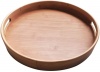Crockery Centre Tray 40x5cm Round Bamboo EH Photo