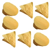 Kitchen Decor Food Preserving Chips Shaped Clips Set of 8