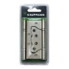 Kaufmann Flush Hinge Steel 100mm Satin Nickel Photo