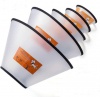 UrbanPets Dog Cone Recovery Collar Adjustable Protective Collars for Pet Dog & Cat Photo