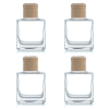 Scents By Sim Room Reed Diffuser Bottle / Jar Lid & Plastic Stopper - 4 pack Photo