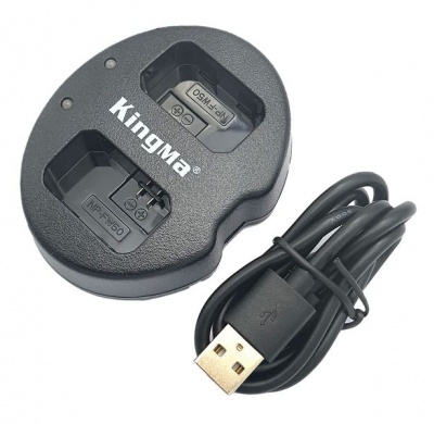 Photo of Sony KingMa NP-FW50 USB Dual Channel Charger for A5000 A6000 Camera