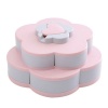 Pattern Rotating Fruit Bowl Double-Layer Rotating Fruit Candy Box Photo