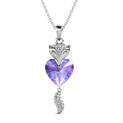 Photo of Destiny Lillith Fox Necklace Crystals from Swarovski