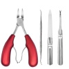 4 Pieces Professional Stainless Steel Pedicure Manicure Tool Set Photo