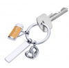 Troika Keyring Beerfest with Pretzel Beer and Personalisable Blank Charms