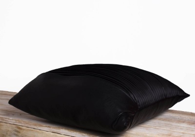 Photo of Exodus Factory Black Leather Cushion