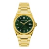 Colton James Maverick Mens Wristwatch - Gold & Green - Automatic Version Photo