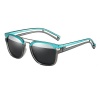 Dubery City Vision Polarized Sport Sunglasses Cycling CyanGrayBlack Photo