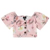 Firetrap Infant Girls Crepe Shirt - Lotus Floral Photo