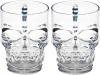 Skull Face Beer Mugs with Handles - Pack of 2 Photo