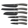 Berlinger Haus 6 Piece Non-Stick Coating Knife Set - Carbon Photo