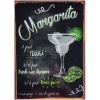 Michris Vintage Metal Tin Signs - Margarita - Pub Decorative Metal Plates Photo