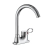 Full Copper Hot and Cold 360 Degree Rotary Double Hole Water Faucet Photo