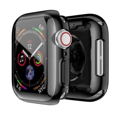 Photo of Case Candy Apple Watch TPU Case with Screen Protection - Black
