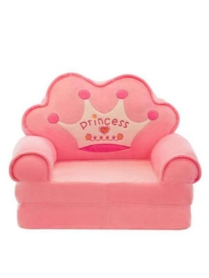 Baby Sofa Chair Stool Single Cushion Pink