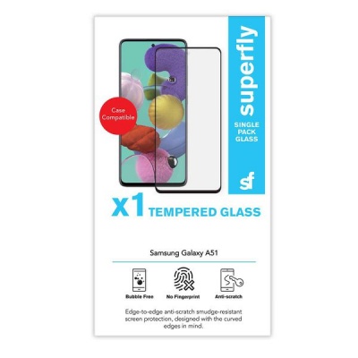 Photo of Superfly Tempered Glass Screen Protector for Samsung Galaxy A51