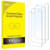 Techcat JETech Screen Protector for iPhone 12 Pro Max 6.7-Inch Tempered Glass Film 3-Pack Photo
