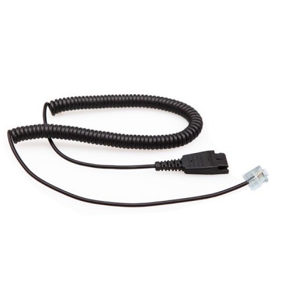 Photo of VT Headset bottom cable for Unify desk phones - GN QD - RJ45 - 5 Pack